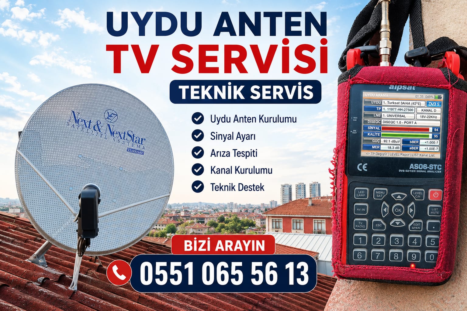 Kadıköy Uydu Servisi, Kadıköy Çanak Anten Servisi, Kadıköy Tv Tamiri Uyducu ve diğer tüm hizmetlerimizi 7/24 Garantili ve Faturalı olarak vermekteyiz.